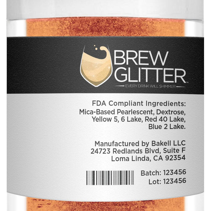 Bronze Brew Glitter | Liquor & Spirits Glitter-Brew Glitter®