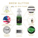 Green Edible Glitter Mini Spray Pump for Drinks-Brew Glitter®