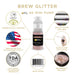 Rose Gold Edible Glitter Mini Spray Pump for Drinks-Brew Glitter®