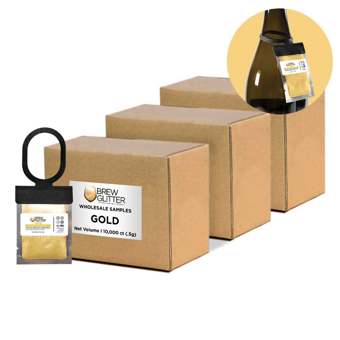 Gold Brew Glitter® Necker | Wholesale-Brew Glitter®