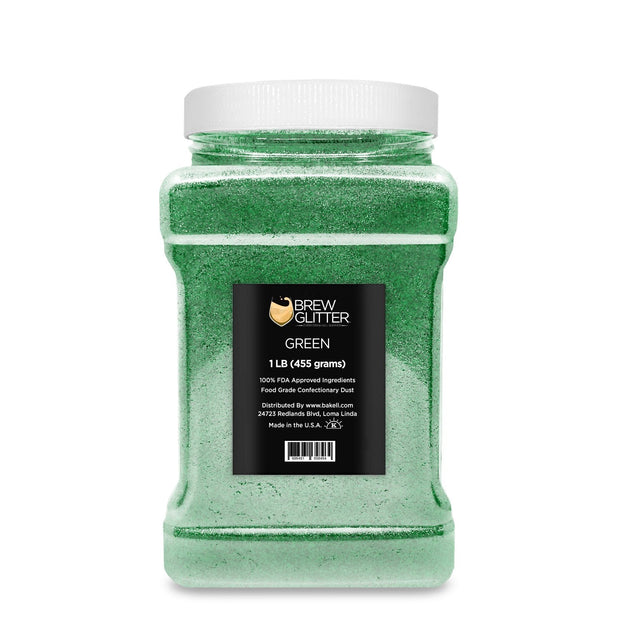 Green Brew Glitter | Bulk Sizes-Brew Glitter®