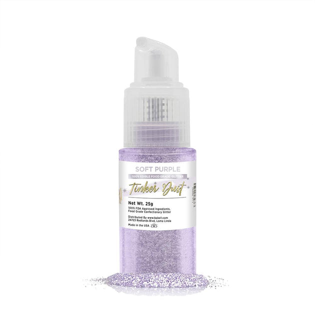 Soft Blue Edible Glitter Spray - Edible Powder Dust Spray Glitter