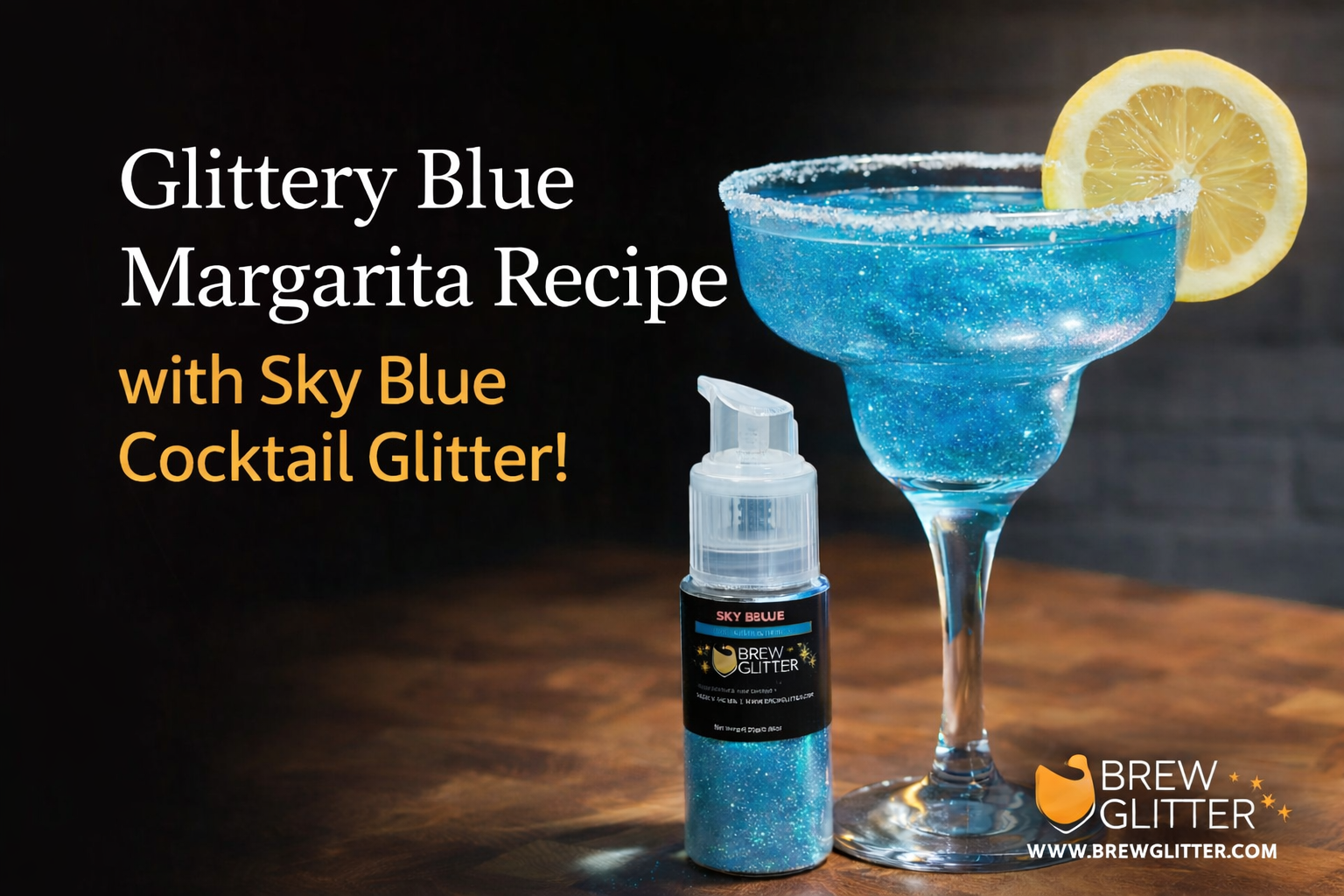 Glittery Blue Margarita Recipe