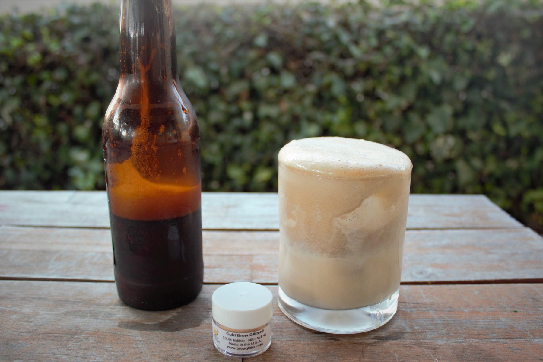 Brew Glitter Root Beer Floats with Homemade Ice Cream!-Brew Glitter®