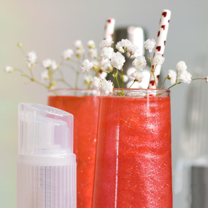 Cranberry Cocktail using Red Brew Glitter-Brew Glitter®