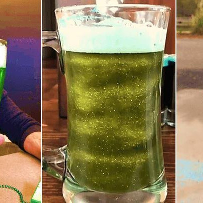 Make Green Glitter Beer for St Patty's Day!-Brew Glitter®