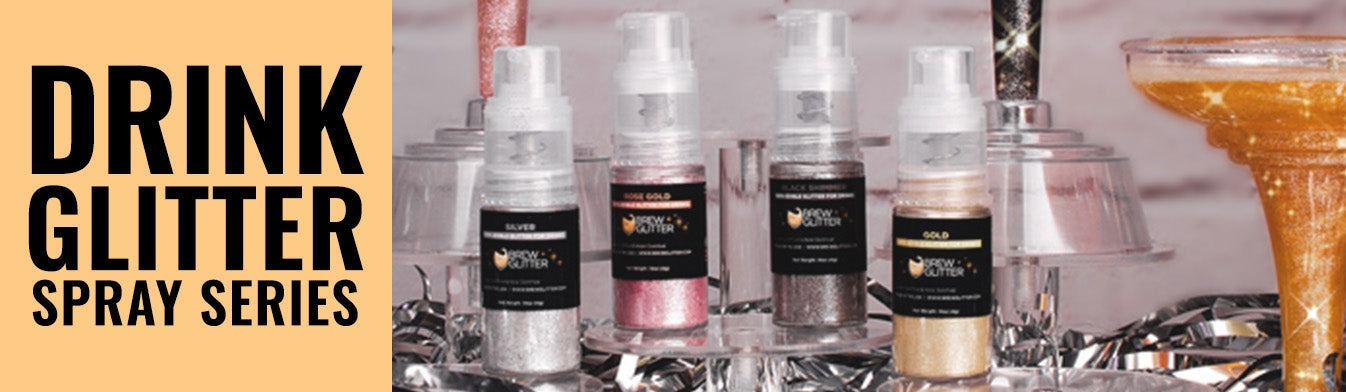 Edible Glitter Mini Spray Pumps-Brew Glitter®