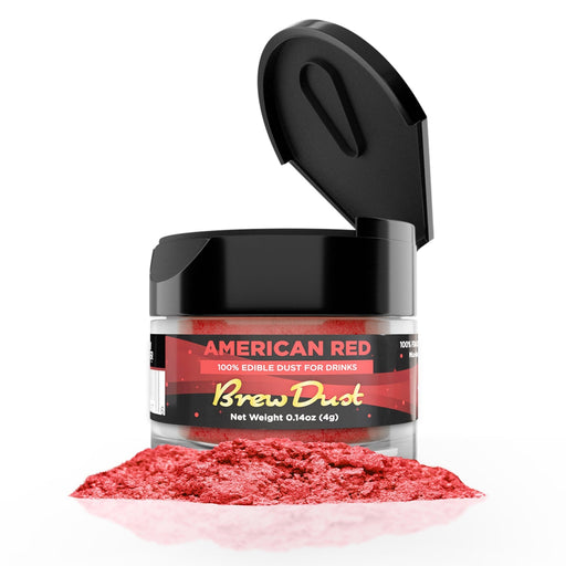 American Red Edible Brew Dust-Brew Glitter®