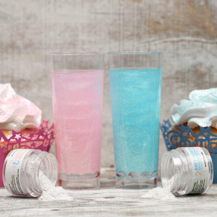 Baby Pink and Blue Color Changing Gender Reveal Set-Brew Glitter®