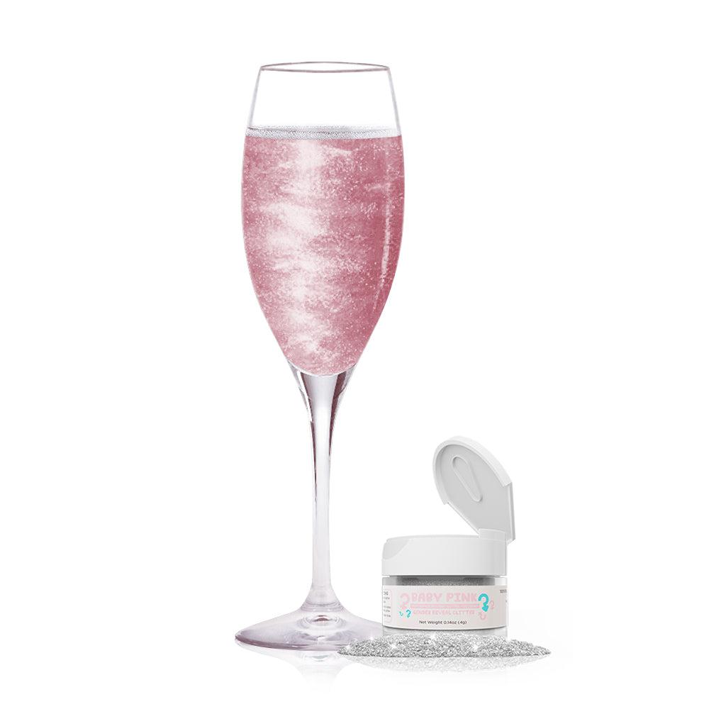 Baby Pink Edible Gender Reveal Beverage Glitter-Brew Glitter®