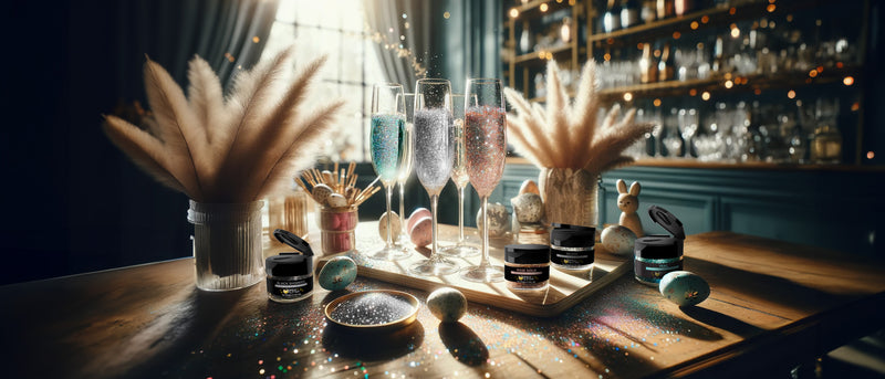 edible glitter sale Easter drinks