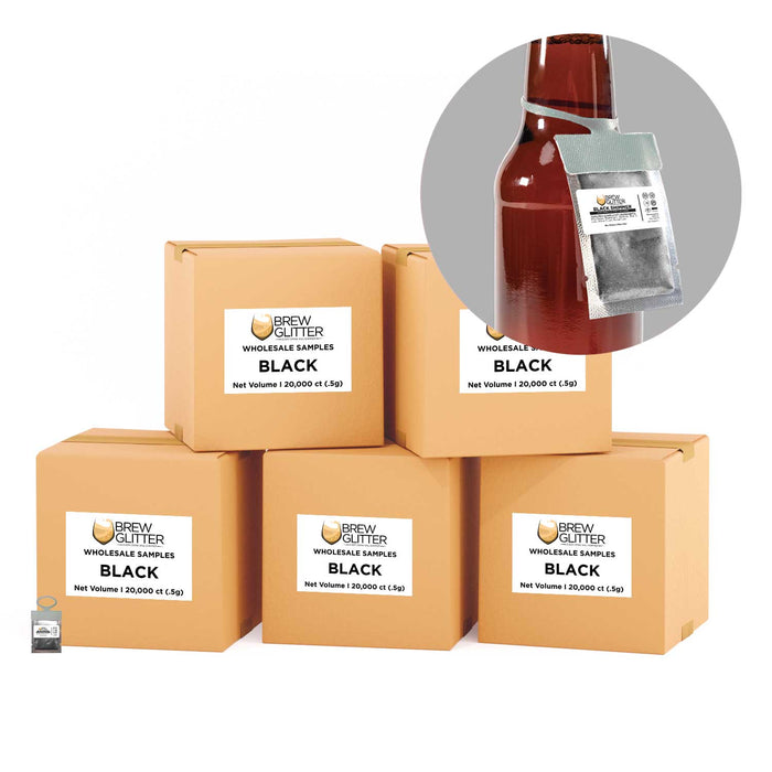 Black Brew Glitter® Necker | Wholesale-Brew Glitter®
