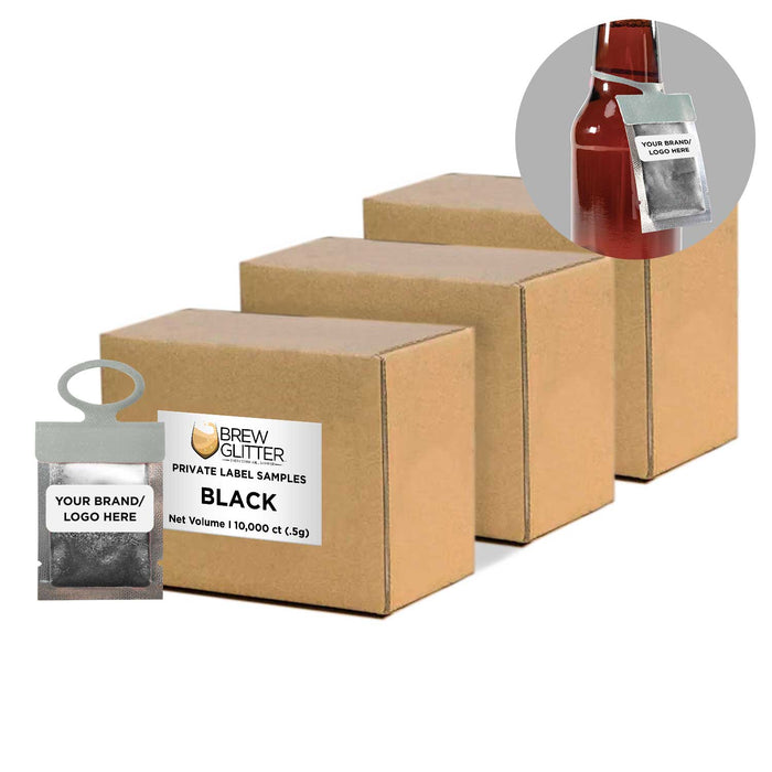 Black Brew Glitter® Necker | Private Label-Brew Glitter®