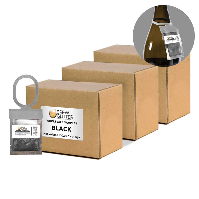 Black Brew Glitter® Necker | Wholesale-Brew Glitter®