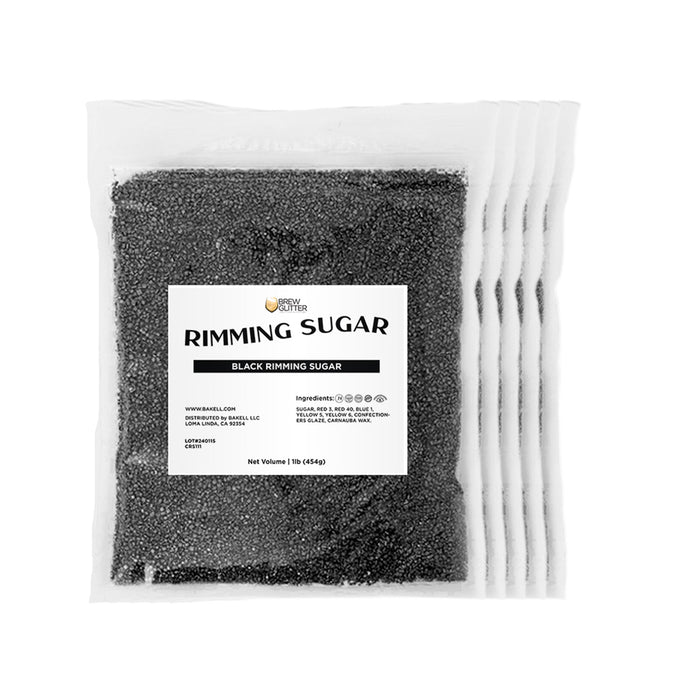 Black Cocktail Rimming Sugar-Brew Glitter®