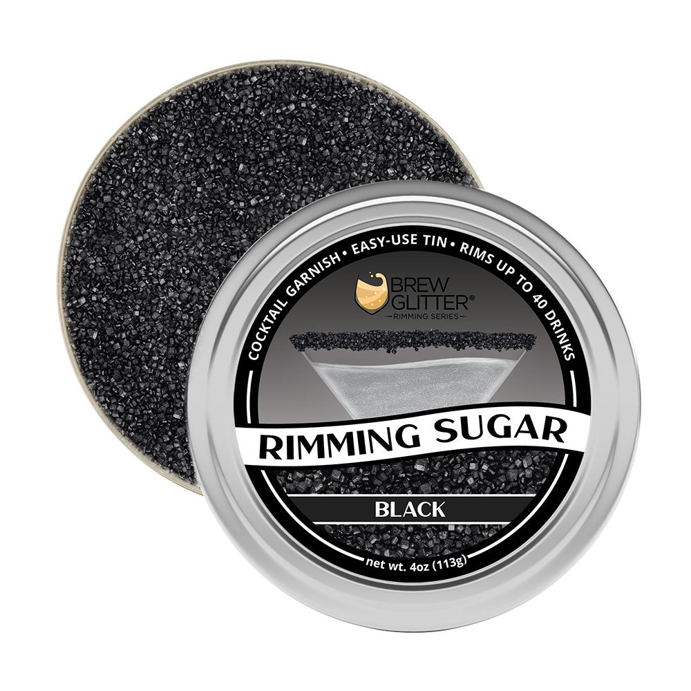 Black Cocktail Rimming Sugar-Brew Glitter®