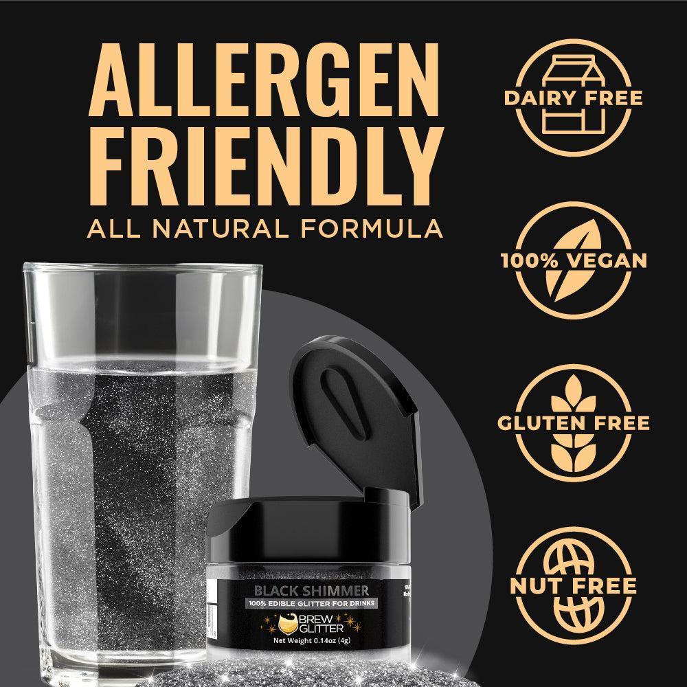 Black Shimmer Brew Glitter | Bulk Sizes-Brew Glitter®