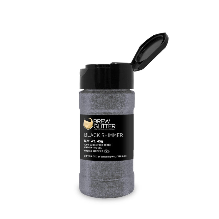 Black Shimmer Brew Glitter | Food Grade Beverage Glitter-Brew Glitter®