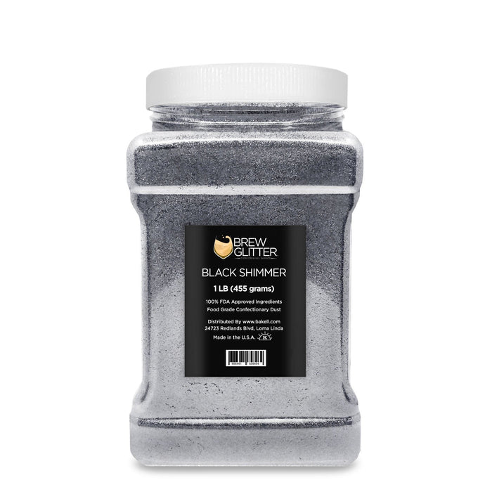 Black Shimmer Brew Glitter | Food Grade Beverage Glitter-Brew Glitter®