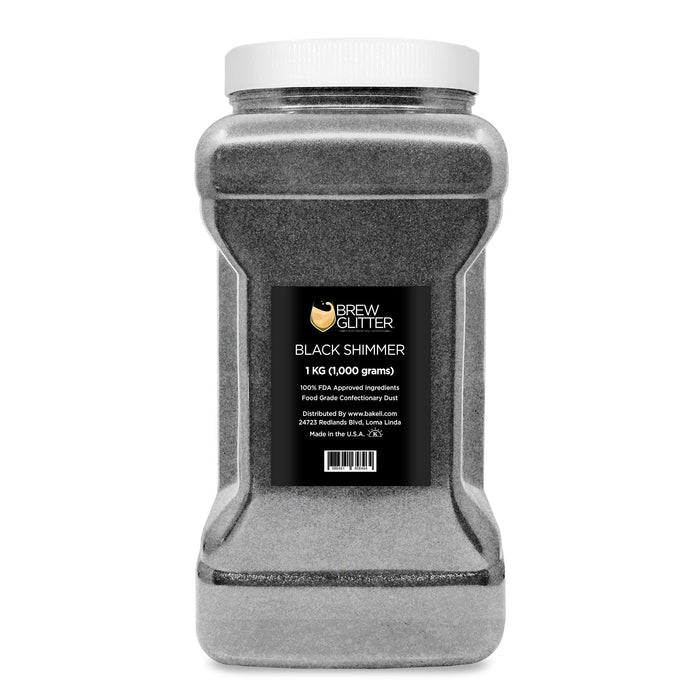 Black Shimmer Brew Glitter | Food Grade Beverage Glitter-Brew Glitter®