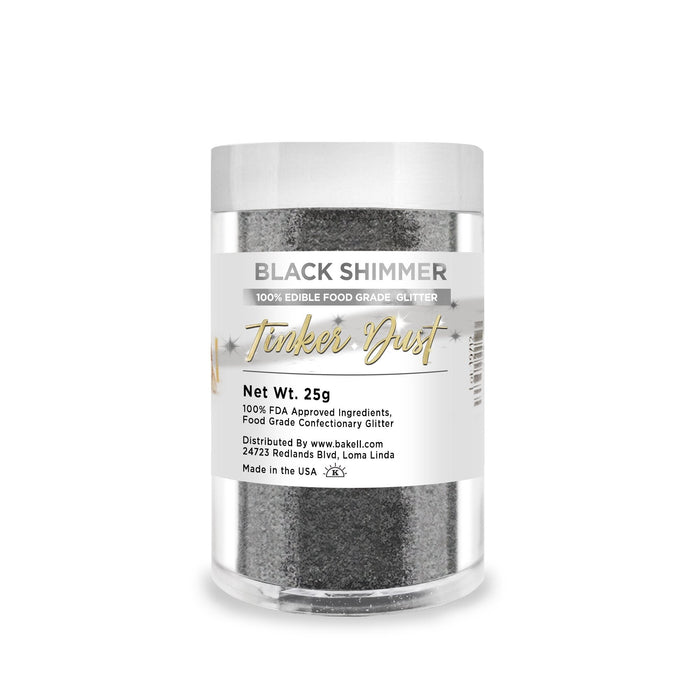 Black Tinker Dust Edible Glitter | Food Grade Glitter-Brew Glitter®