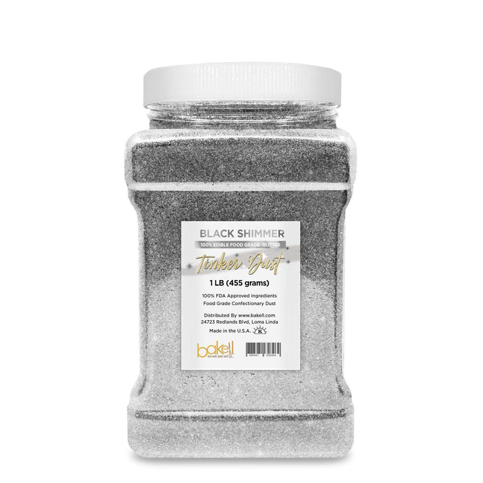 Black Tinker Dust Food Grade Edible Glitter | Bulk Sizes-Brew Glitter®