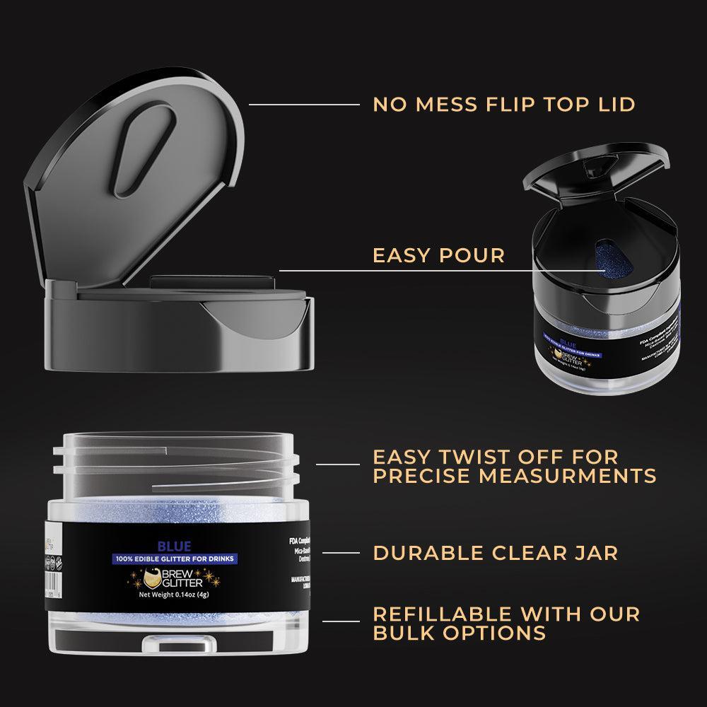 Blue Brew Glitter | Bulk Sizes-Brew Glitter®