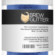 Blue Brew Glitter - Edible Blue Alcohol Glitters-Brew Glitter®