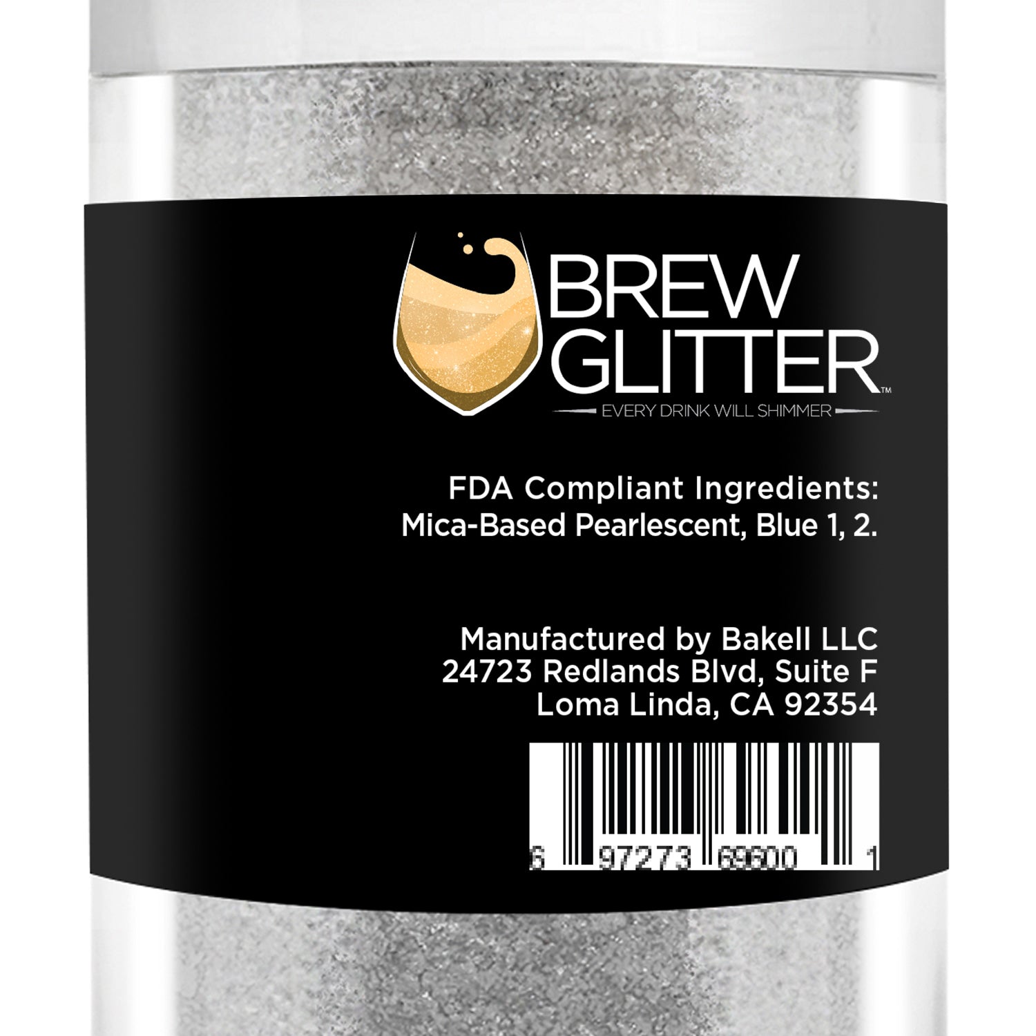 Blue Edible Color Changing Brew Glitter | Bulk Size-Brew Glitter®