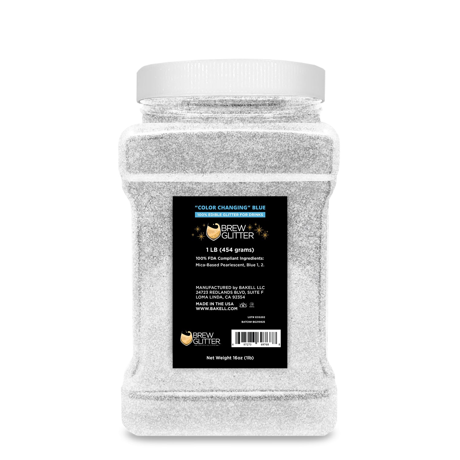 Blue Edible Color Changing Brew Glitter | Bulk Size-Brew Glitter®