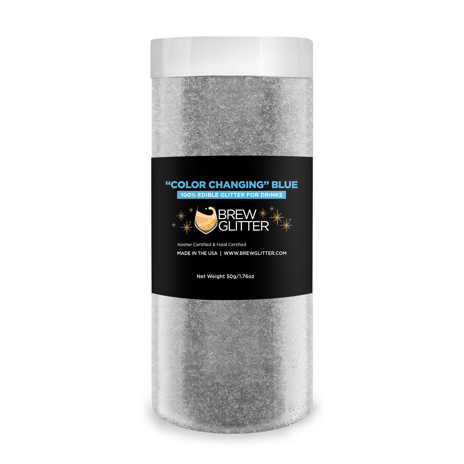 Blue Edible Color Changing Brew Glitter | Bulk Size-Brew Glitter®