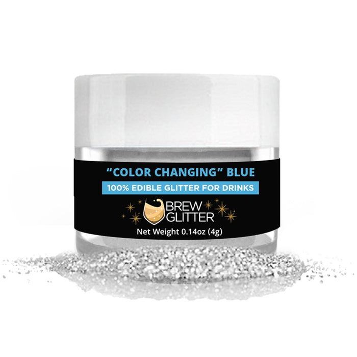 Blue Edible Color Changing Brew Glitter | Coffee & Latte Glitter-Brew Glitter®