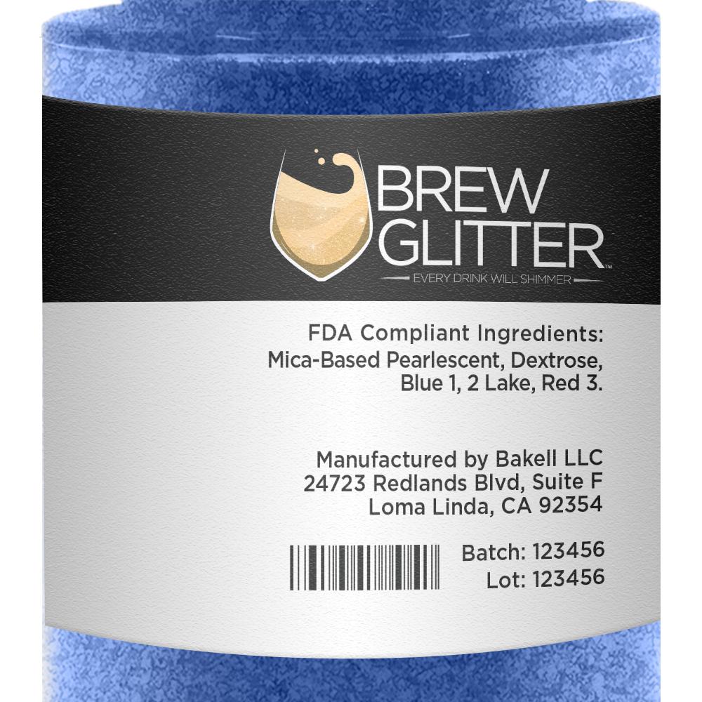 Blue Edible Glitter Spray Pump for Drinks-Brew Glitter®