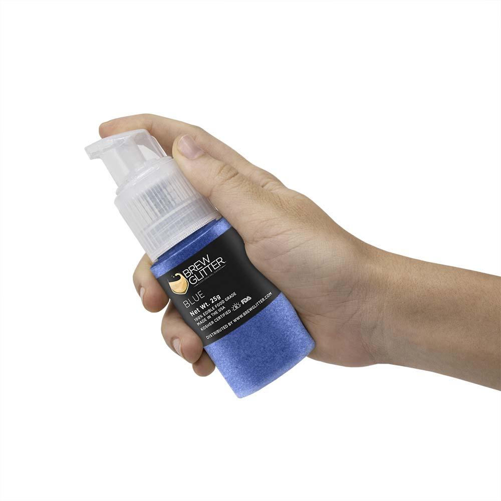 Blue Edible Glitter Spray Pump for Drinks-Brew Glitter®