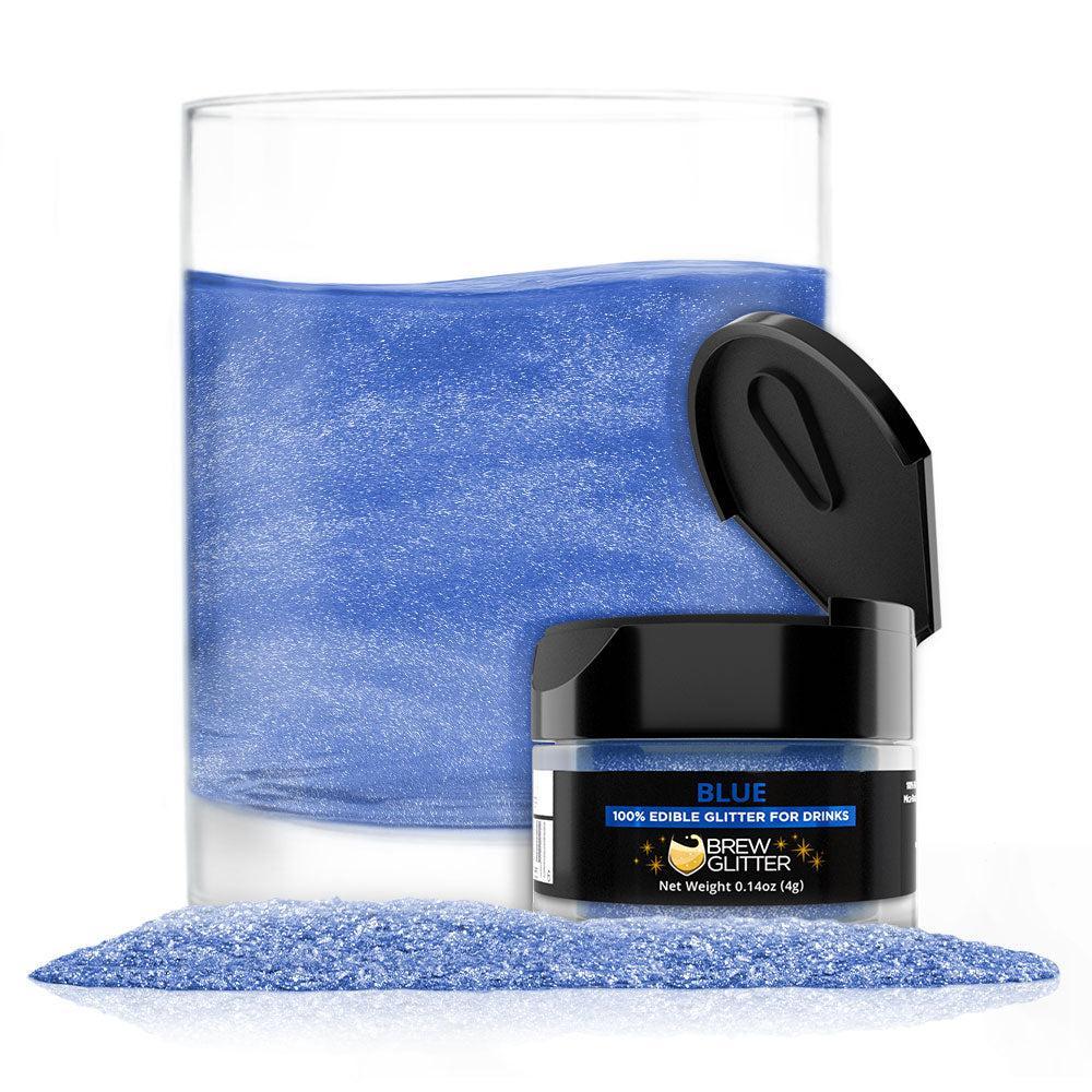 Blue Food Grade Brew Glitter | 4 Gram Jar-Brew Glitter®