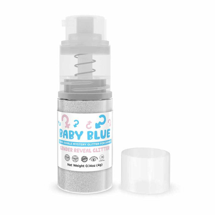 Blue Gender Reveal Brew Glitter | Mini Pump Wholesale by the Case-Brew Glitter®