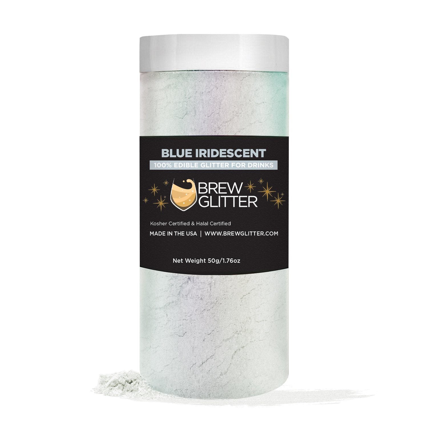 Blue Iridescent Brew Glitter | Bulk Sizes-Brew Glitter®