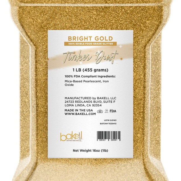 Edible Glitter - Metallic Gold