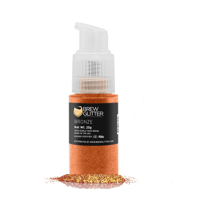 Bronze Brew Glitter Spray Pump by the Case-Brew Glitter®