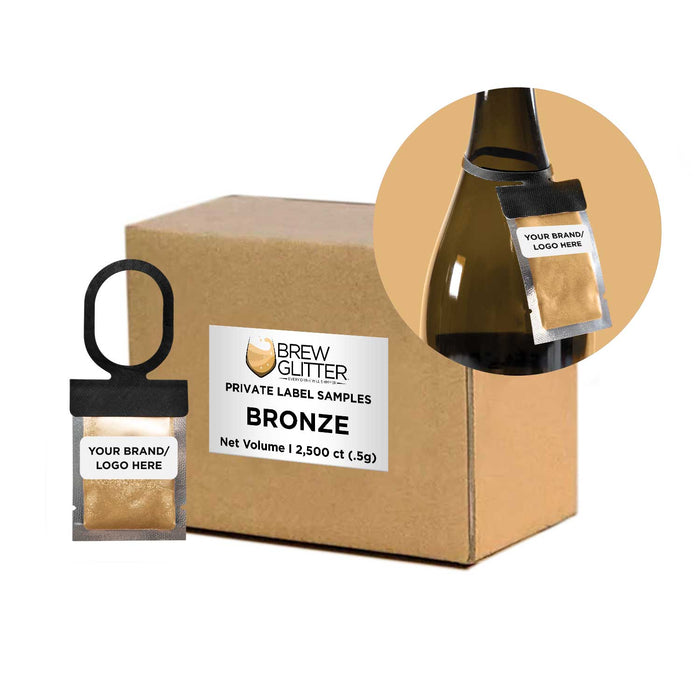 Bronze Brew Glitter® Necker | Private Label-Brew Glitter®