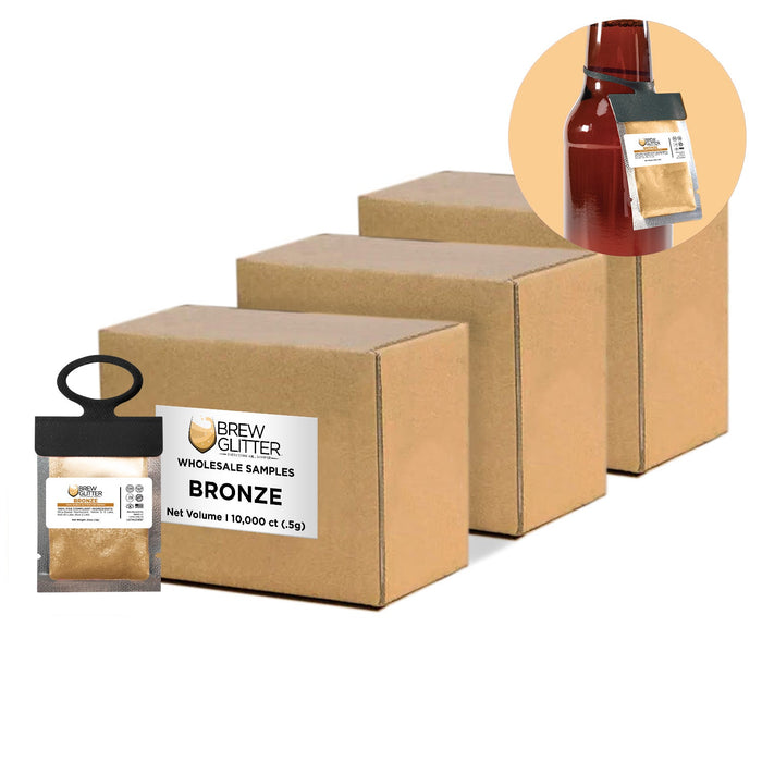 Bronze Brew Glitter® Necker | Wholesale-Brew Glitter®