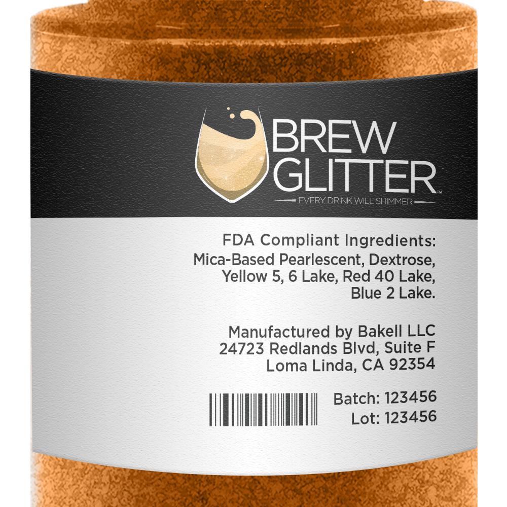 Bronze Edible Glitter Spray Pump for Drinks-Brew Glitter®