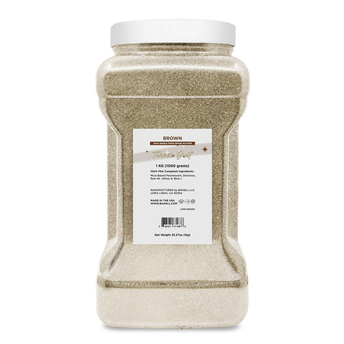 Brown Tinker Dust Edible Glitter | Food Grade Glitter-Brew Glitter®