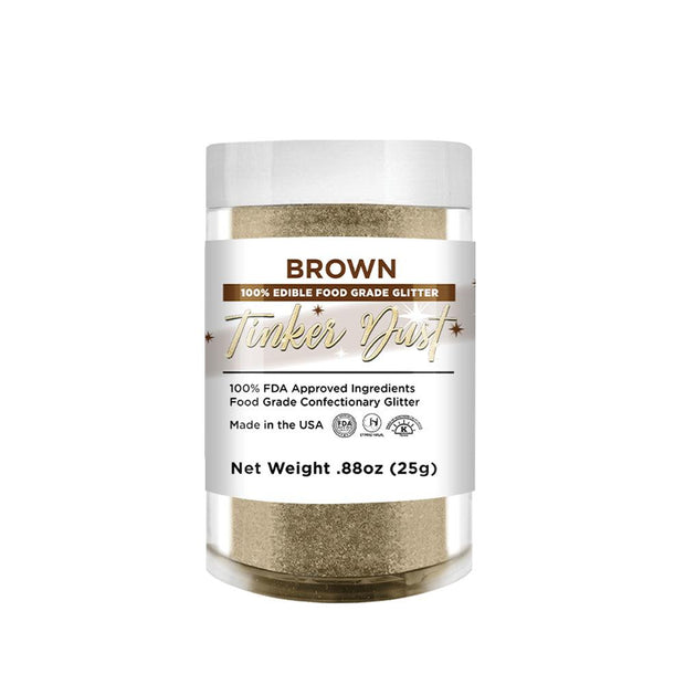 Brown Tinker Dust Edible Glitter | Food Grade Glitter-Brew Glitter®