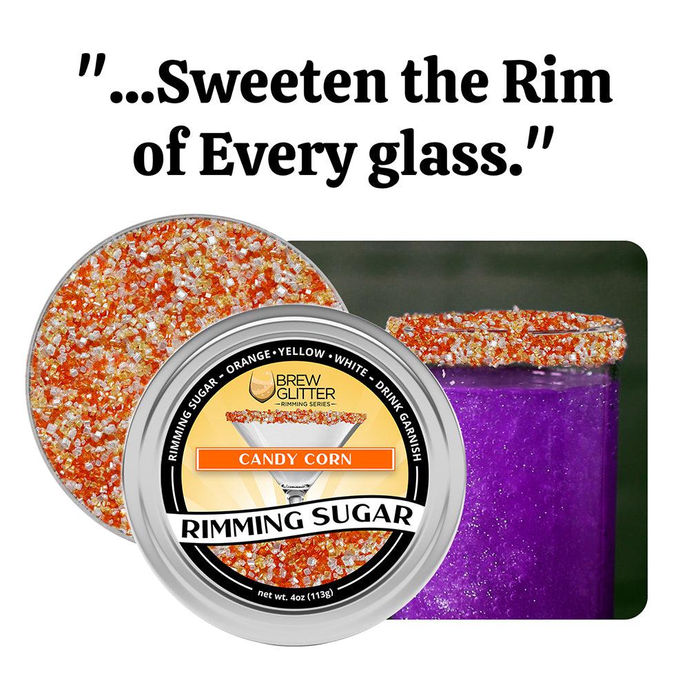 Candy Corn Rimming Sugar-Brew Glitter®