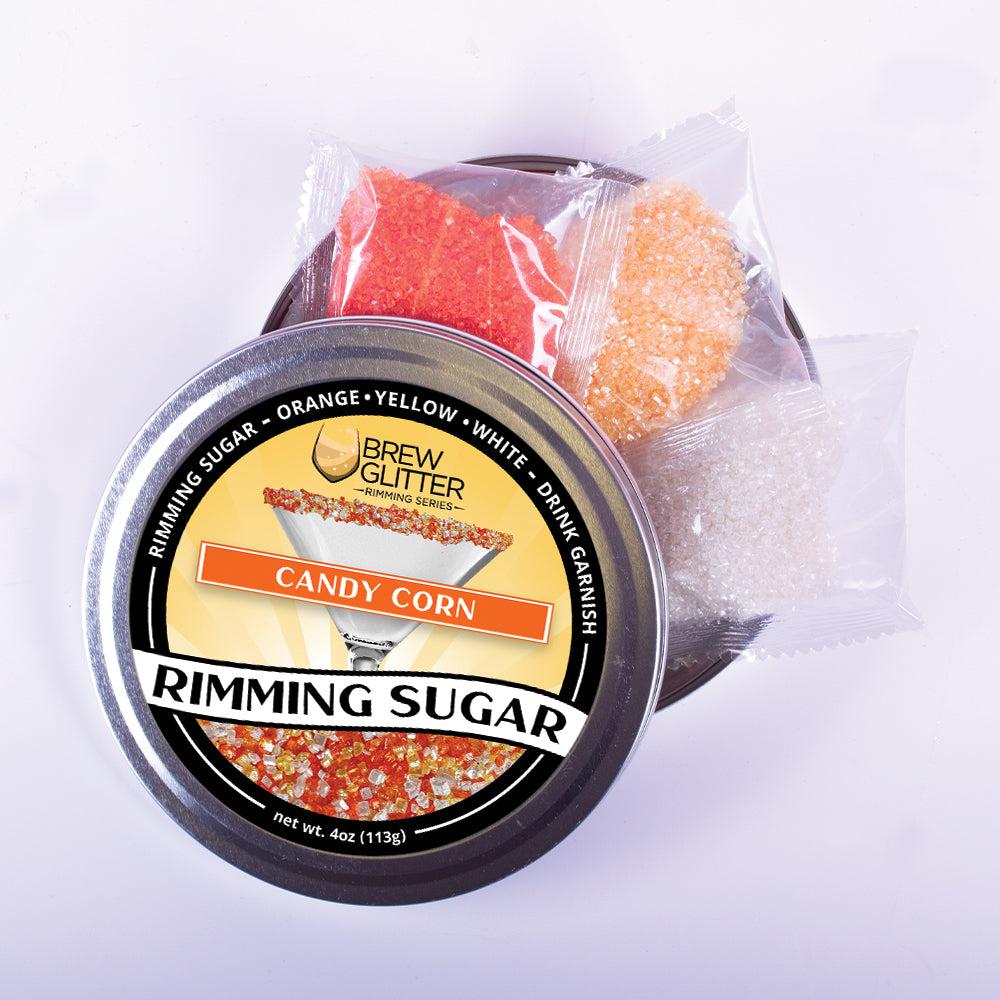 Candy Corn Rimming Sugar-Brew Glitter®