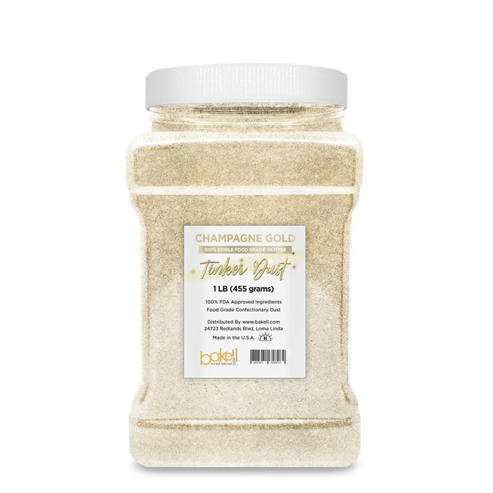 Champagne Gold Tinker Dust Edible Glitter | Food Grade Glitter-Brew Glitter®