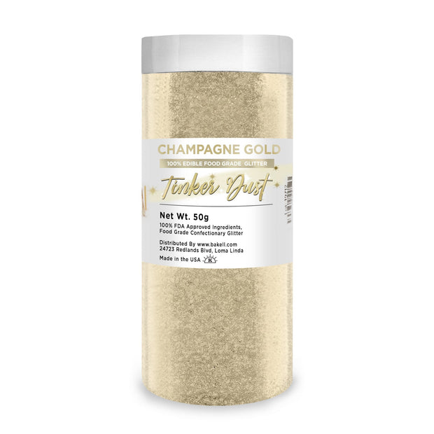 Champagne Gold Tinker Dust Edible Glitter | Food Grade Glitter-Brew Glitter®