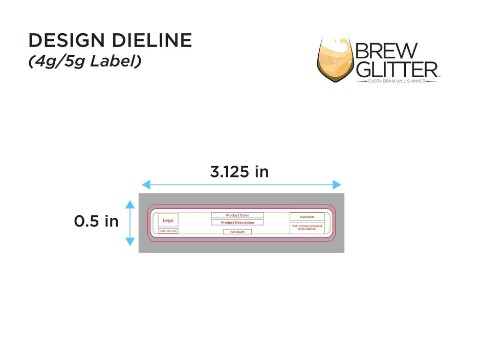 Christmas Green Brew Dust by the Case | Private Label-Brew Glitter®