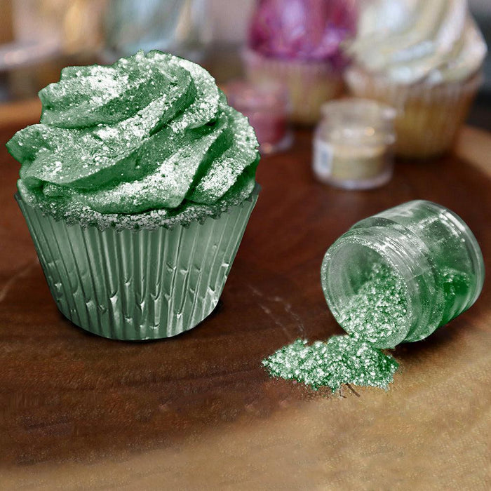 Christmas Green Edible Glitter Tinker Dust | 5 Gram Jar-Brew Glitter®